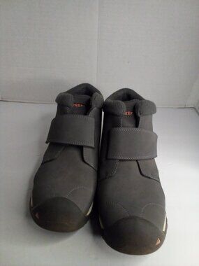 Keen Boots Women 6 Dry Waterproof Hiking Active Insulated Hook Loop Closure Gray